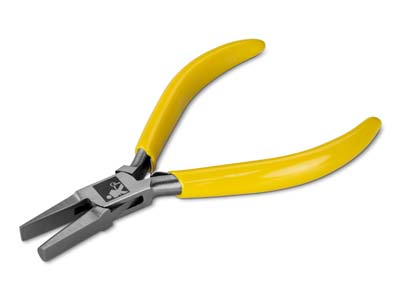 Bench Essentials By Cooksongold    Half Round Pliers 130mm - Standard Image - 2
