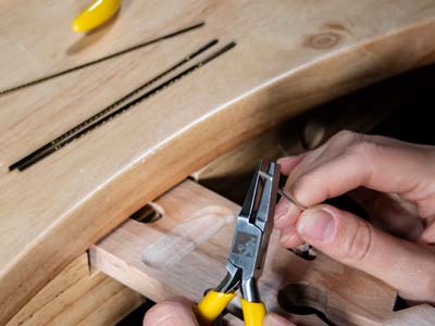 Bench Essentials By Cooksongold    Half Round Pliers 130mm - Standard Image - 5