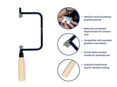 Bench Essentials By Cooksongold Saw Frame Fixed 75mm/3