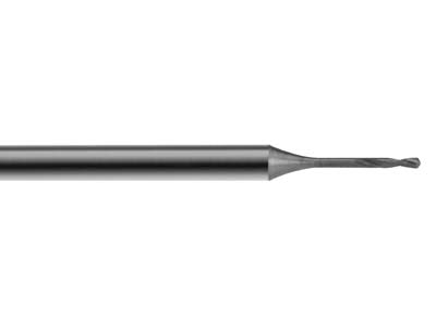 Bench Essentials By Cooksongold    Geometry Shank Drill 0.8mm,        Platinum And Pd - Standard Image - 2