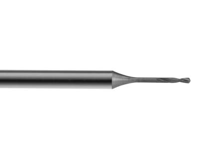 Bench Essentials By Cooksongold    Geometry Shank Drill 0.7mm,        Platinum And Pd - Standard Image - 2