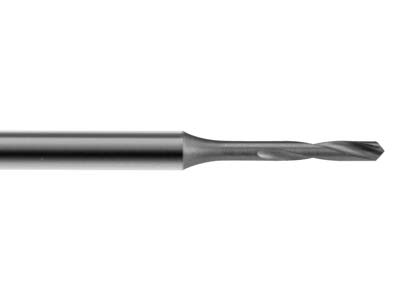 Bench Essentials By Cooksongold    Geometry Shank Drill 1.2mm,        Platinum And Pd - Standard Image - 2