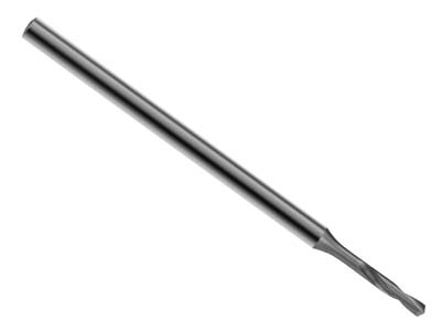 Bench Essentials By Cooksongold    Geometry Shank Drill 1.3mm,        Platinum And Pd - Standard Image - 1