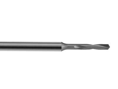 Bench Essentials By Cooksongold    Geometry Shank Drill 1.4mm,        Platinum And Pd - Standard Image - 2