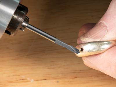 Bench Essentials By Cooksongold    Geometry Shank Drill 2.3mm,        Platinum And Pd - Standard Image - 3