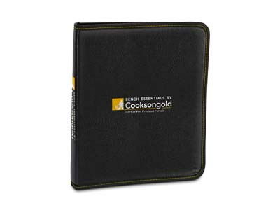 Bench Essentials By Cooksongold    Tools Zipper Case, 19 Slots, 385mm X 320mm X 75mm - Standard Image - 1