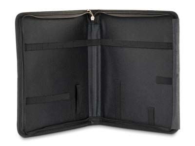 Bench Essentials By Cooksongold    Tools Zipper Case, 19 Slots, 385mm X 320mm X 75mm - Standard Image - 2