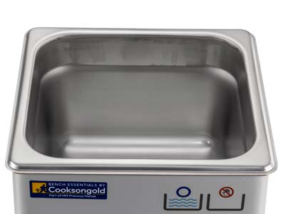 Bench Essentials By Cooksongold Ultrasonic 1.8 Litre Stainless Steel - Standard Image - 5