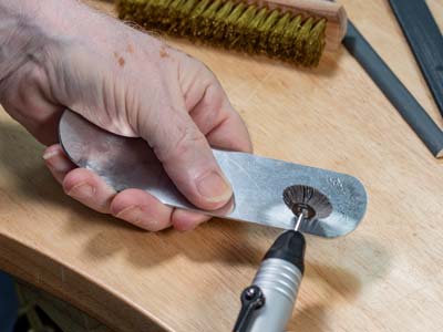 Bench Essentials By Cooksongold Emery Flap Wheel, Knife Edge 80 Grit - Standard Image - 4