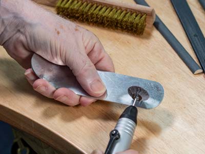 Bench Essentials By Cooksongold Emery Flap Wheel, Knife Edge, 150 Grit - Standard Image - 4