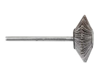 Bench Essentials By Cooksongold Emery Flap Wheel, Knife Edge, 400 Grit - Standard Image - 2