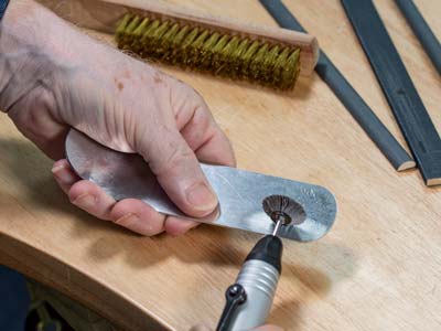 Bench Essentials By Cooksongold Emery Flap Wheel, Knife Edge, 600 Grit - Standard Image - 4