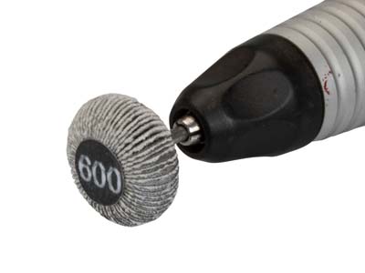 Bench Essentials By Cooksongold Emery Flap Wheel, Oval, 600 Grit - Standard Image - 3