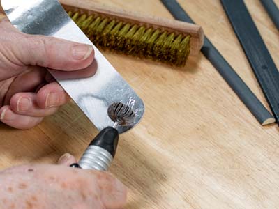 Bench Essentials By Cooksongold Emery Flap Wheel, Oval, 600 Grit - Standard Image - 4