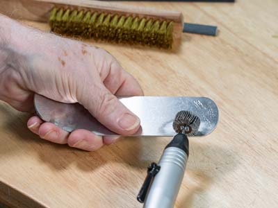 Bench Essentials By Cooksongold Emery Flap Wheel, Square Edge, 100 Grit - Standard Image - 4