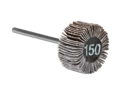 Bench Essentials By Cooksongold Emery Flap Wheel, Square Edge, 150 Grit - Standard Image - 1