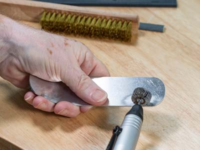 Bench Essentials By Cooksongold Emery Flap Wheel, Square Edge, 220 Grit - Standard Image - 4