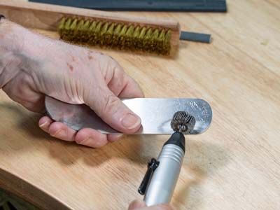 Bench Essentials By Cooksongold Emery Flap Wheel, Square Edge, 320 Grit - Standard Image - 4
