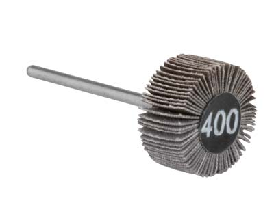 Bench Essentials By Cooksongold Emery Flap Wheel, Square Edge, 400 Grit - Standard Image - 1