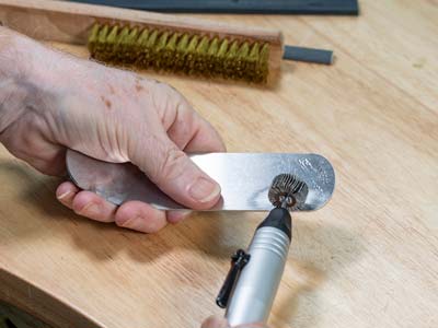 Bench Essentials By Cooksongold Emery Flap Wheel, Square Edge, 400 Grit - Standard Image - 4