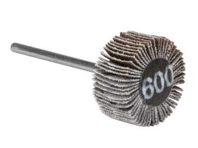 Bench Essentials By Cooksongold Emery Flap Wheel, Square Edge, 600 Grit - Standard Image - 1