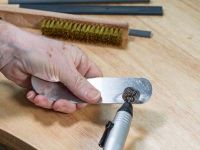 Bench Essentials By Cooksongold Emery Flap Wheel, Square Edge, 600 Grit - Standard Image - 4