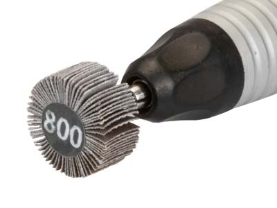 Bench Essentials By Cooksongold Emery Flap Wheel, Square Edge, 800 Grit - Standard Image - 3