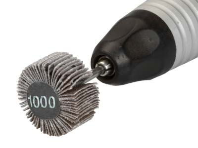 Bench Essentials By Cooksongold Emery Flap Wheel, Square Edge, 1000 Grit - Standard Image - 3