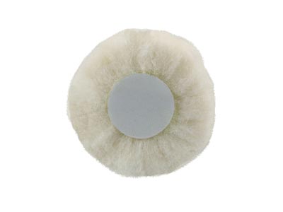 Bench Essentials By Cooksongold Soft Felt Flap Wheel, Mounted, 20mm X 10mm X 2.34mm Shank - Standard Image - 2