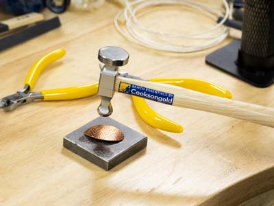 Bench Essentials By Cooksongold Chasing Repousse Hammer 24mm - Standard Image - 3
