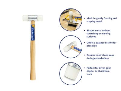 Bench Essentials By Cooksongold Nylon Mallet 27mm - Standard Image - 6