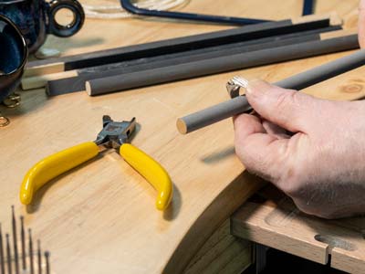 Bench Essentials By Cooksongold Emery Stick Round 2000 Grit Fine - Standard Image - 2