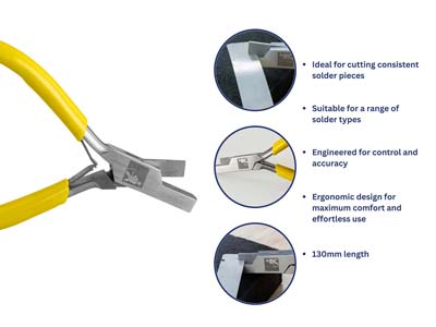 Bench Essentials By Cooksongold Solder Cutting Pliers 130mm - Standard Image - 8