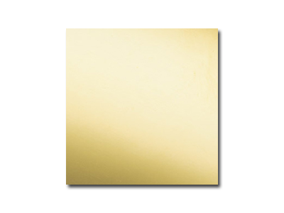 9ct Yellow Gold Sheet 1.50mm X 20mm X 20mm, Fully Annealed, 100        Recycled Gold