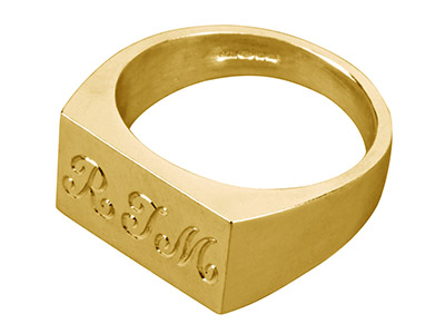 Initial Ring – Bearfruit Jewelry