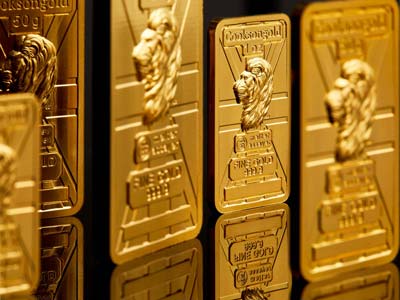 100g Fine Gold Bar 999.9 - High Relief Lion's Head Collection Serialised - Standard Image - 7