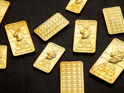 50g Fine Gold Bar 999.9 - High Relief Lion's Head Collection Serialised - Standard Image - 6