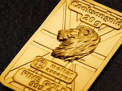 20g Fine Gold Bar 999.9 - High Relief Lion's Head Collection - Standard Image - 3