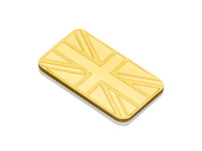Fine Gold Bar 5gm Stamped UK        Design, Certified And Supplied In A Blister Pack, 100% Recycled Gold - Standard Image - 4