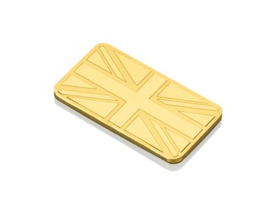 Fine Gold Bar 1 Oz 31.1gm Stamped  UK Design With A Serial Number And Supplied In A Blister Pack, 100%   Recycled Gold - Standard Image - 5