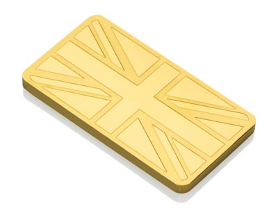 Fine Gold Bar 100gm Stamped        UK Design With A Serial Number And Supplied In A Blister Pack, 100%   Recycled Gold - Standard Image - 5