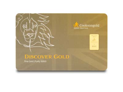 Fine Gold Bar 1gm Fine Card Design
