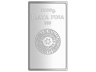 Fine Silver Bar 1000gms
