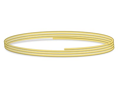 9ct-Yellow-Gold-Round-Wire-1.00mm-X50...