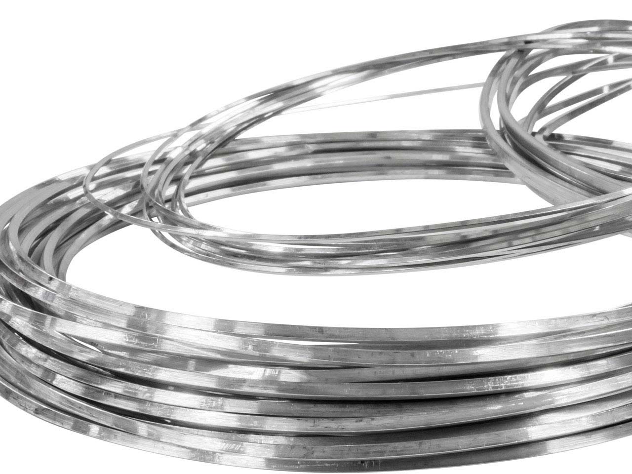 Argentium 935 Silver Square Wire 1.50mm