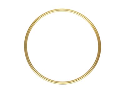 Gold Filled Circle Of Life 25mm