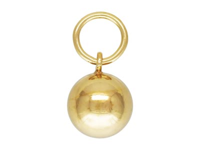 Gold Filled Ball Hooplet 6mm