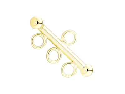 Gold Filled 3 Row Pendant Bar - Standard Image - 1
