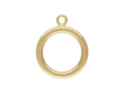 Gold Filled 15mm Ring And Bar Ring Toggle Set - Standard Image - 2