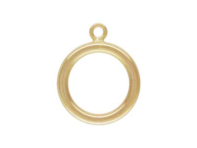 Gold Filled 15mm Ring And Bar Ring Toggle Set - Standard Image - 2